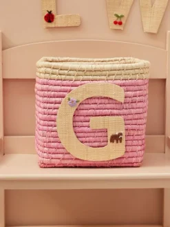 RICE Klistermærker*Raffia Klistermærker - G - Blomst