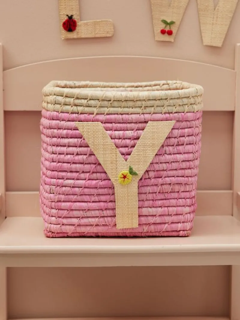 RICE Klistermærker*Raffia Klistermærker - Y - Blomst