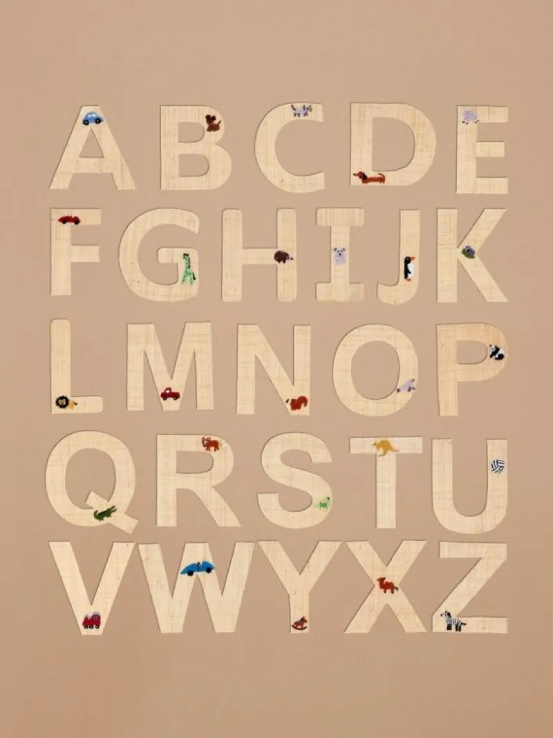 RICE Klistermærker*Raffia Klistermærker - T - Kaenguro