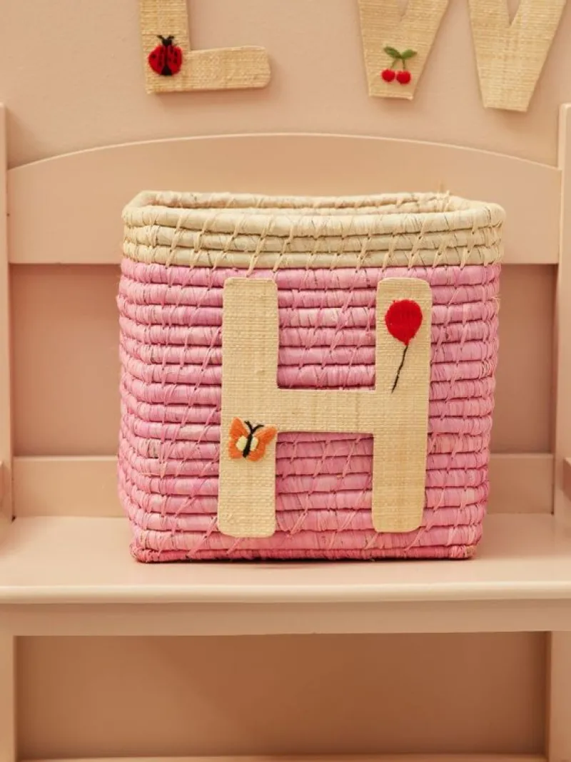 RICE Klistermærker*Raffia Klistermærker - H - Sommerfugl