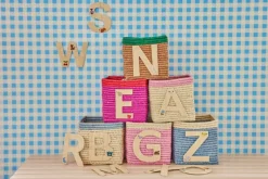 RICE Klistermærker*Raffia Klistermærker - H - Sommerfugl