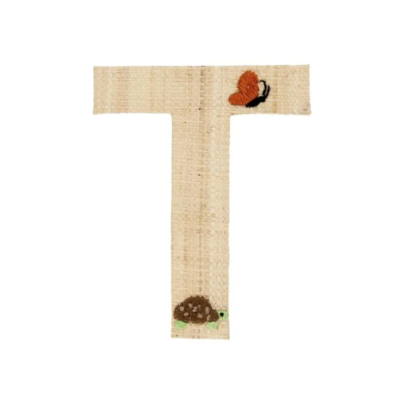 RICE Klistermærker*Raffia Klistermærker - T - Sommerfugl