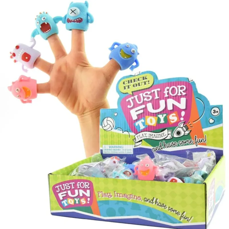 Robetoy Blandet Legetøj*Fingerdukke Monster