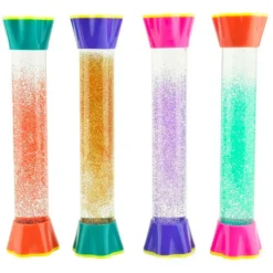 Robetoy Blandet Legetøj*1Stk Ror Med Flydende Glimmer