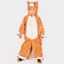 Robetoy Udklædning & Tilbehør*Tiger Heldragt Str. 4-5Ar