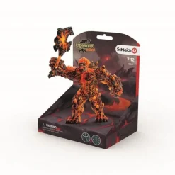 Schleich Dyr*Lava Golem With Weapon