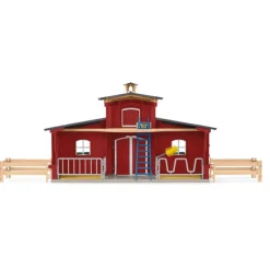 Schleich Dyr*Red Barn With Animals And Accessories