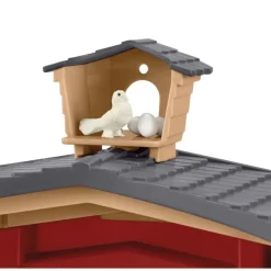 Schleich Dyr*Red Barn With Animals And Accessories