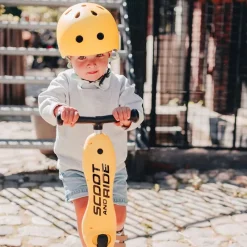 Scoot & Ride Løbecykler, Løbehjul & Cykelhjelme*Scoot&Ride Løbehjul Highwaykick 1, Lemon