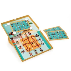 Scratch Spil*Magnetisk Logikspil - Piratlabyrint