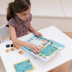 Scratch Spil*Magnetisk Logikspil - Piratlabyrint