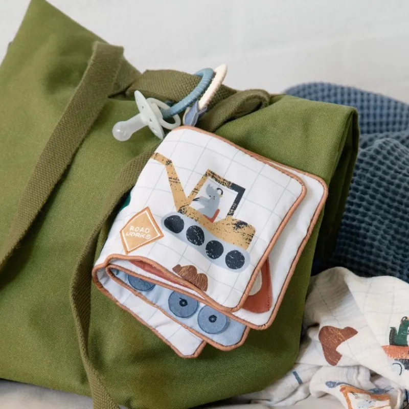 sebra Aktivitetsleg*Aktivitetsbog I Stof, Busy Builders