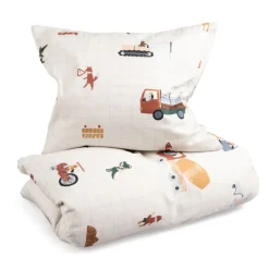 sebra Sengetøj*Baby Sengetøj, Busy Builders