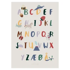 sebra Plakater & Wallstickers*Plakat, Alfabet A-A Pixie/Dragon