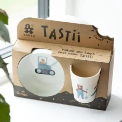 sebra Service*Tastii, Spisesæt - Busy Builders