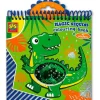 SES Tegn & Mal*Malebog Dino Med Palietter