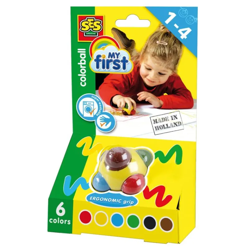 SES Tegn & Mal*Min Forste Farvebold