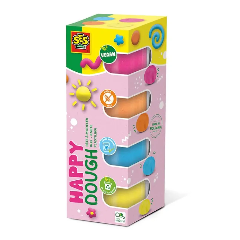 SES Modellervoks & Slim*Modellervoks - Silkeblod Happy