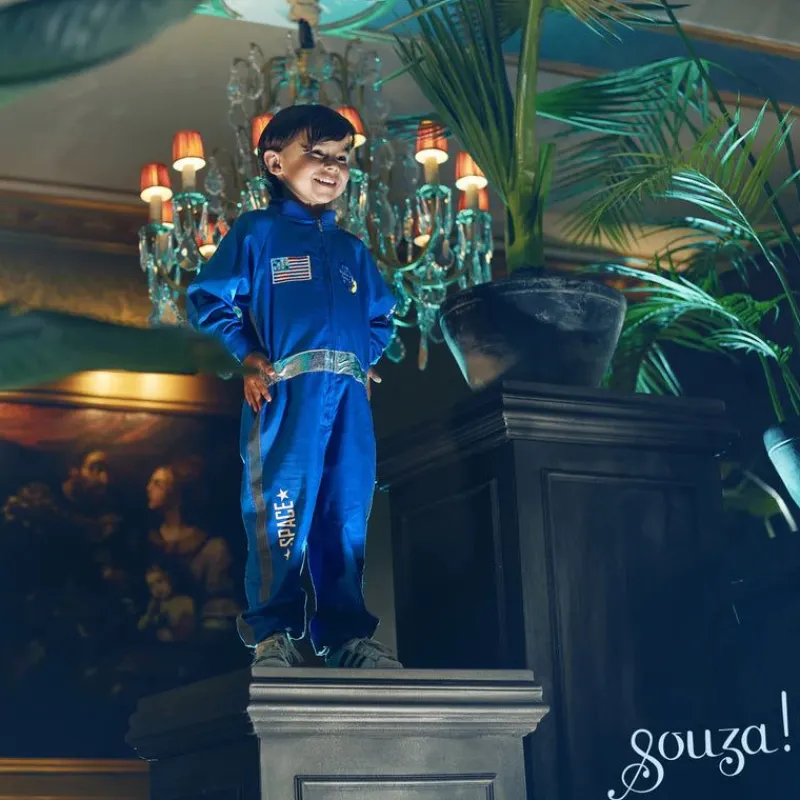 Souza Udklædning & Tilbehør*Andre Astronaut, Str.3-4 Ar