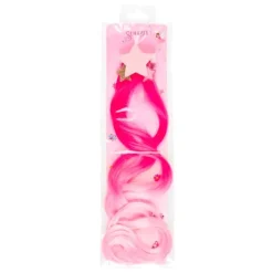 Souza Udklædning & Tilbehør*Harspaende Med Pink/Lyserod