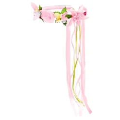Souza Udklædning & Tilbehør*Maud Tiara Ribbon, Pink