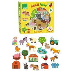 Vilac Magneter*Traemagneter | Motiver Fra Bondega Rden Kob Nu | All About Kids