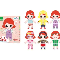 Vilac Puslespil*- Traepuslespil - Klaed Lola Pa.