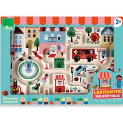 Vilac Blandet Legetøj*Labyrint - Lille By Af Ingela P Arrhenius