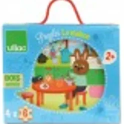 Vilac Puslespil*Puslespil Hjemmet 4 X 6 Brikker