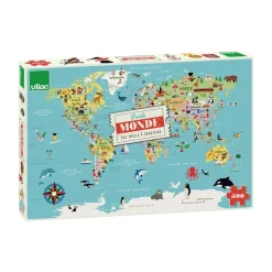 Vilac Puslespil*Puslespil Med 500 Brk. - Verden Af Ingela Arrhenius