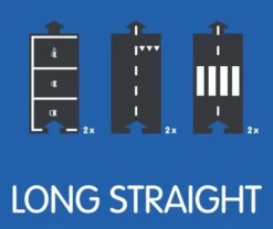 Waytoplay Biler & Transport*Lange Lige Vejbaner 6 Dele