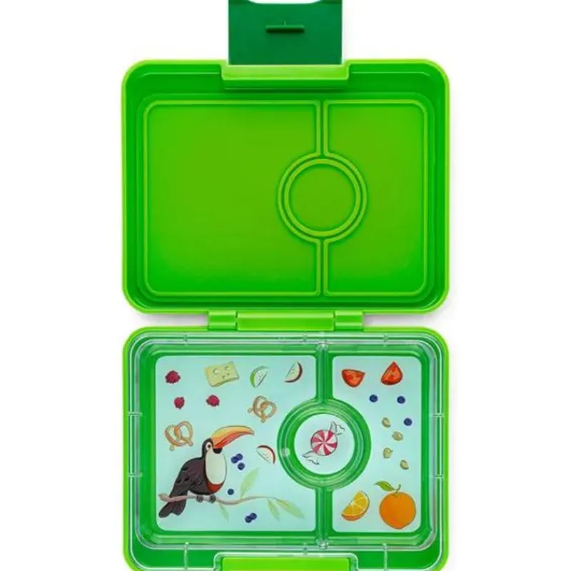 Yumbox Madpakken*Mini Snack Madkasse, Lime Green/Toucan