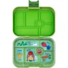 Yumbox Madpakken*Original 6 Rum, Matcha Green/Monster