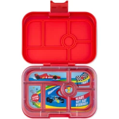 Yumbox Madpakken*Original 6 Rum, Red/Race