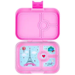 Yumbox Madpakken*Panino 4 Rum, Fifi Pink/Paris