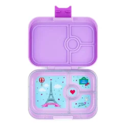 Yumbox Madpakken*Panino 4 Rum, Lulu Purple/Paris
