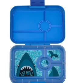 Yumbox Madpakken*Panino 4 Rum, Surf Blue/Shark