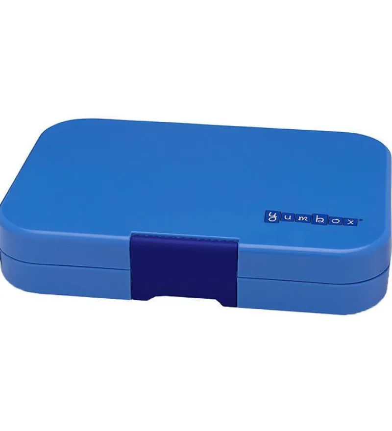 Yumbox Madpakken*Panino 4 Rum, Surf Blue/Shark