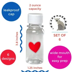 Yumbox Madpakken*6Pk Mini Juice Flasker