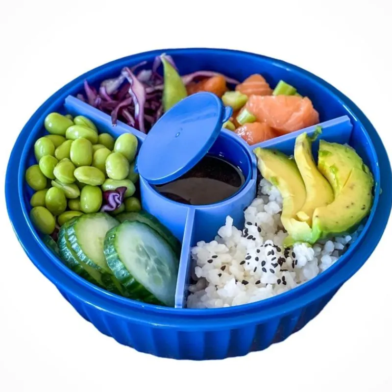 Yumbox Madpakken*Pokebowl Madkasse, Hawaii Blue