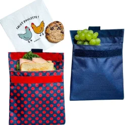 Yumbox Madpakken*1Stk Sandwich- Og Snackpose, Navy