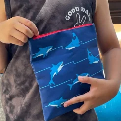 Yumbox Madpakken*1Stk Sandwich- Og Snackpose, Sharks