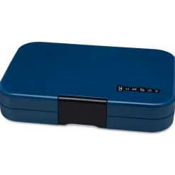 Yumbox Madpakken*Tapas 4 Rum, Blue/Race Car